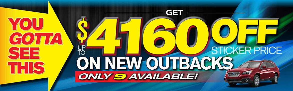 Almost Gone. These Outbacks Are Going Fast!
