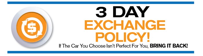3 Day Exchange Policy