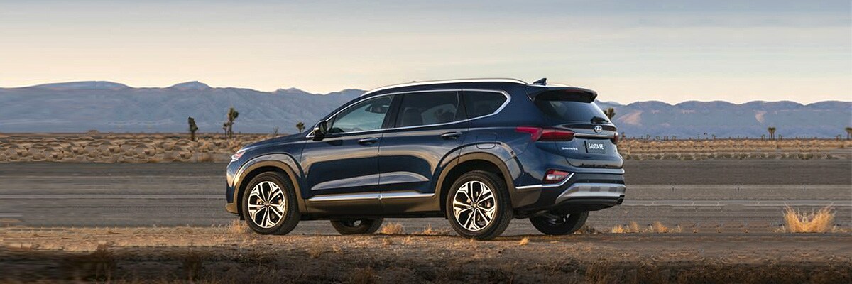 The 2019 Hyundai Santa Fe available at Balise Hyundai of Fairfield