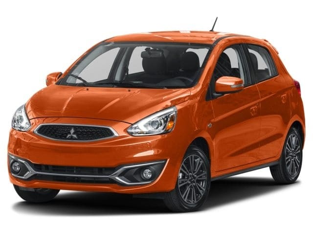 Orange 2017 Mitsubishi Mirage