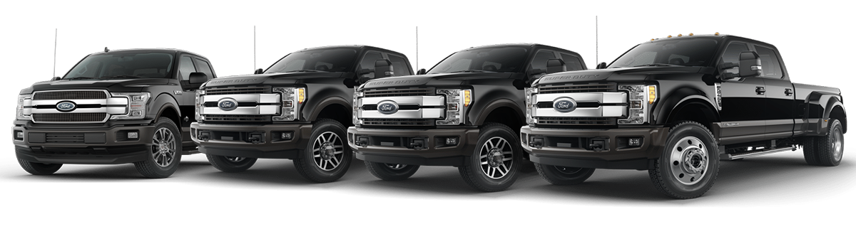 Ford Truck King Ranch Lineup