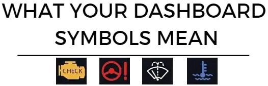 Dashboard Symbols Dashboard Symbols