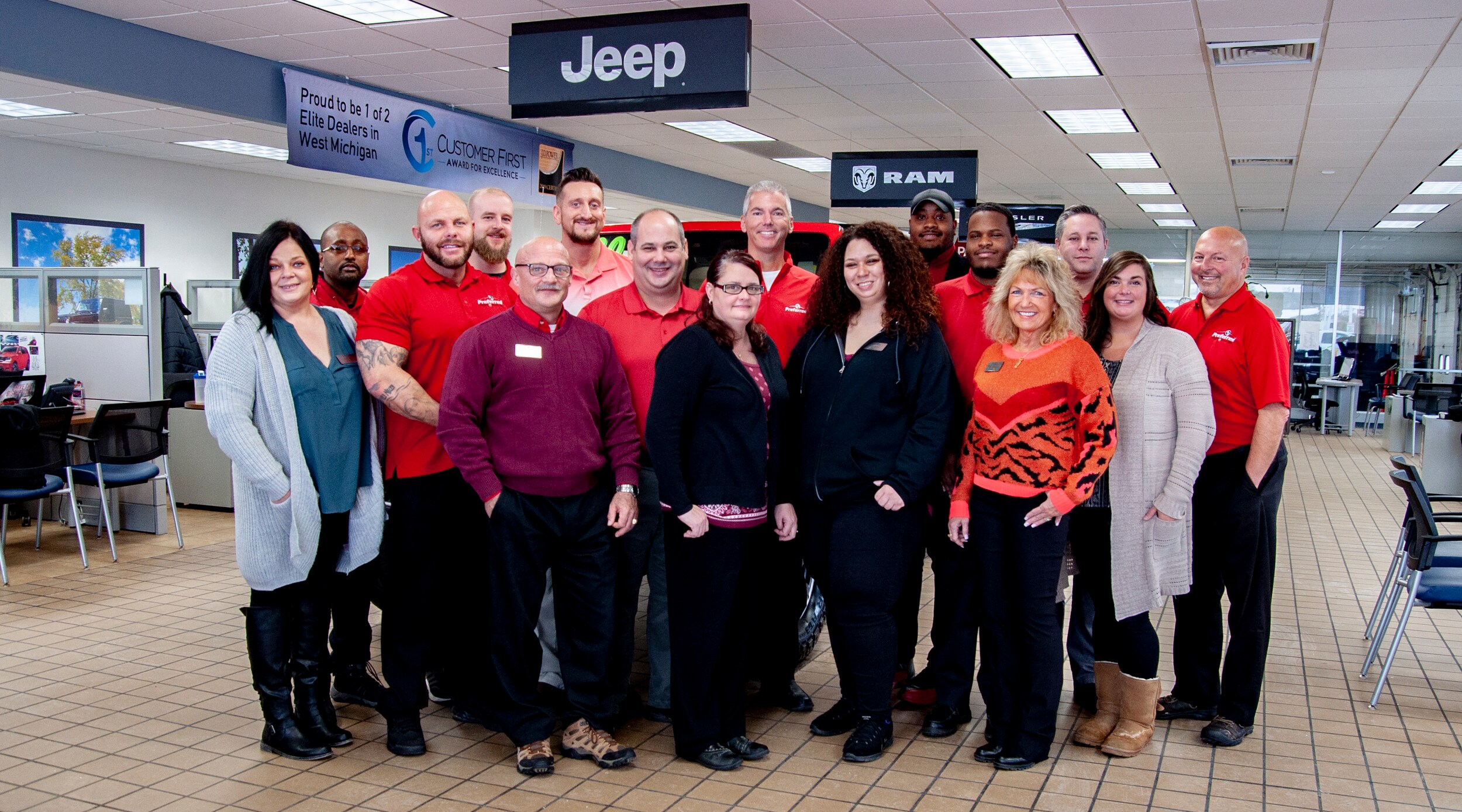 Preferred CDJR Sales Team