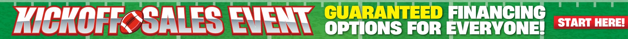 Kickoff Sales Event