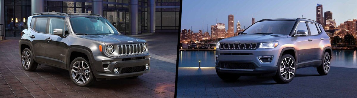 2019 Jeep Renegade vs 2019 Jeep Compass
