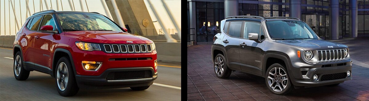 2020 Jeep Compass vs 2020 Jeep Renegade