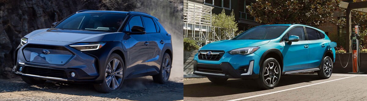 2023 Subaru Solterra EV & 2022 Subaru Crosstrek Plug-in Hybrid