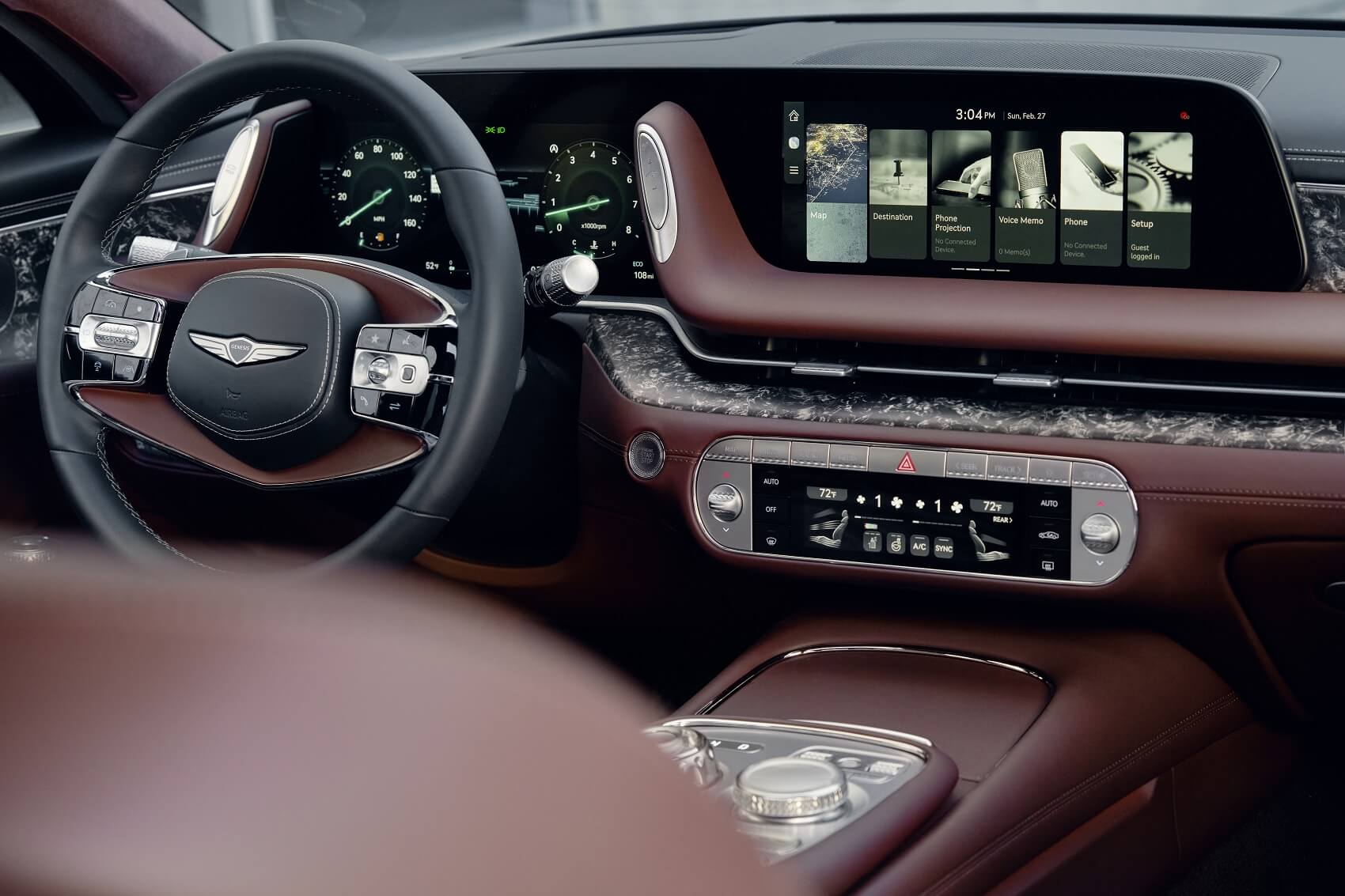 Genesis G90 Infotainment Technology