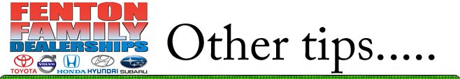 Other credit help tips