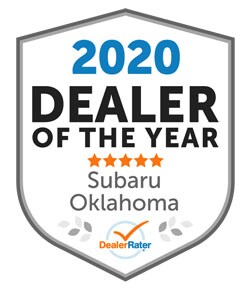 2020 Oklahoma Subaru Dealer of the Year from DealerRater 2020 Oklahoma Subaru Dealer of the Year from DealerRater