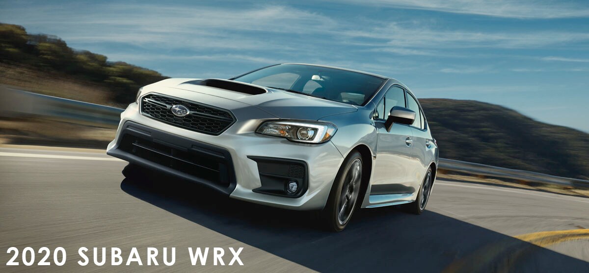 New 2020 Subaru WRX header