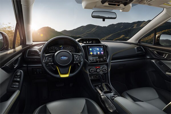 2021 Subaru Crosstrek dashboard