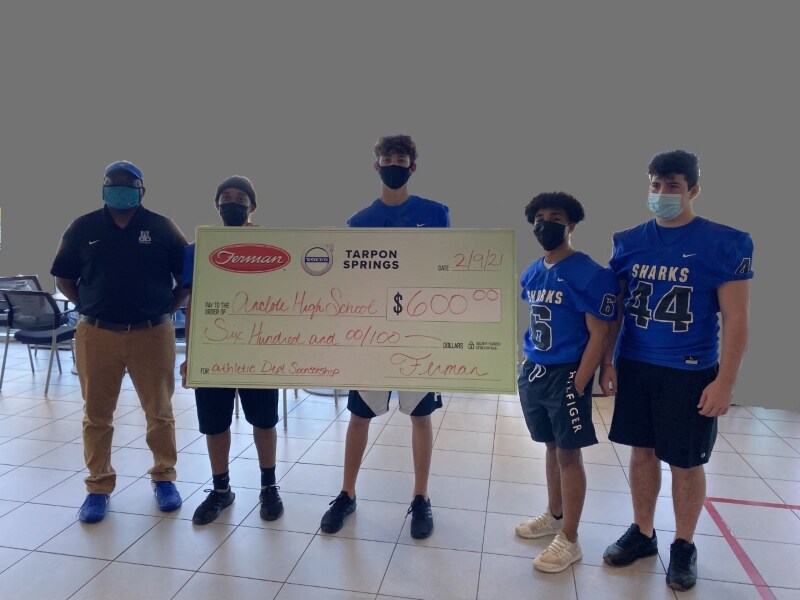Ferman Volvo Cars of Tarpon Springs Sponsors Anclote High School Athletics Department 800x600.jpg
