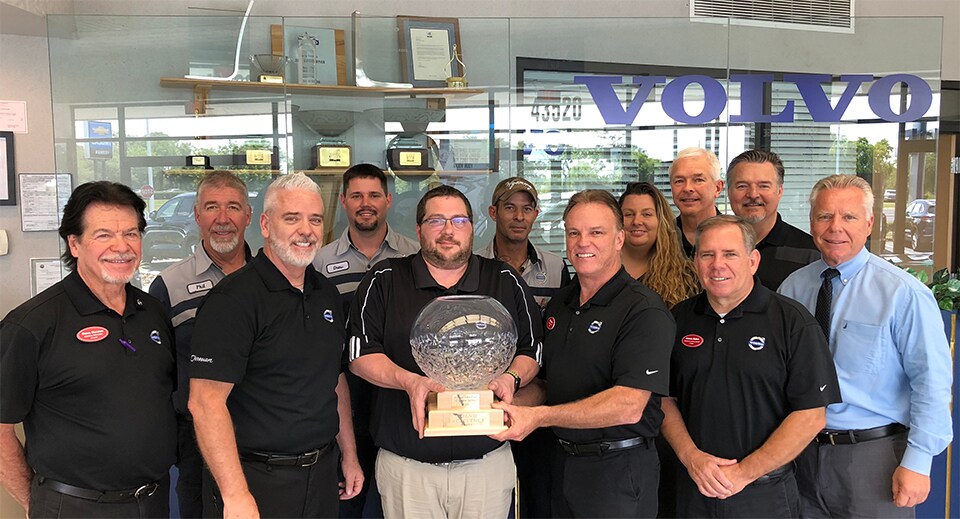 Photo Of Ferman Volvo with Excellence Award
Photo of our staff with an Award for Excellence