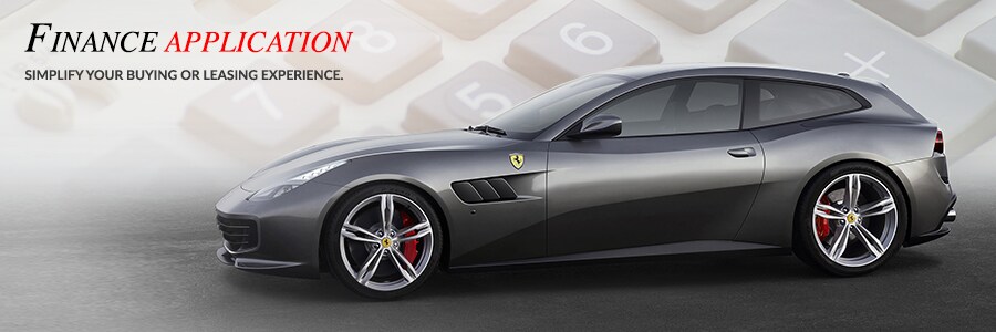 Ferrari Finance Application at Ferrari of Fort Lauderdale Ferrari Finance Application at Ferrari of Fort Lauderdale
