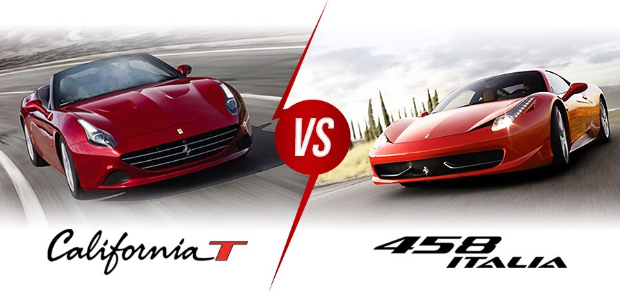 Ferrari California T vs 458 Italia Comparison