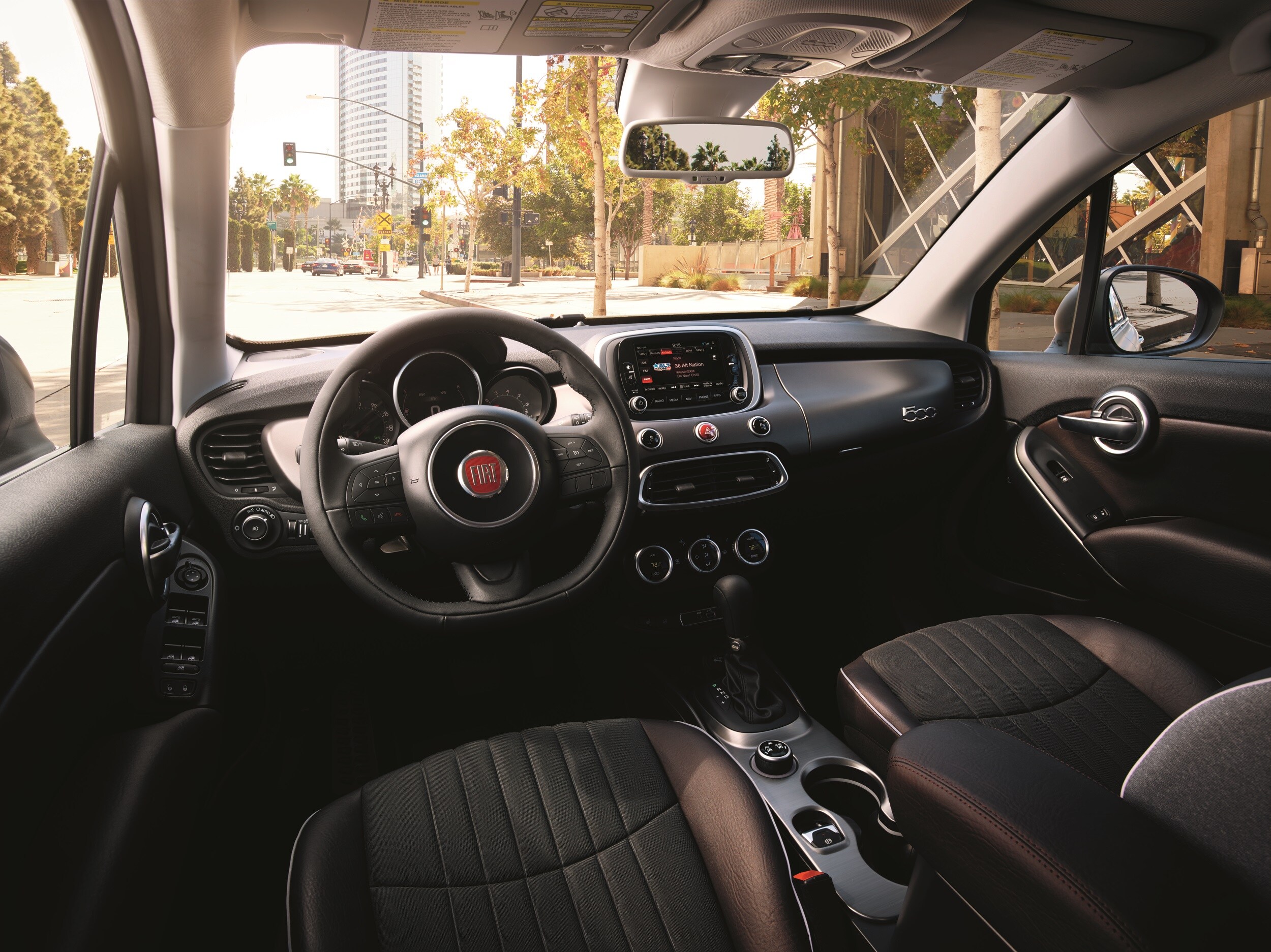 2016 500X Lounge Interior Shot of Dashboard