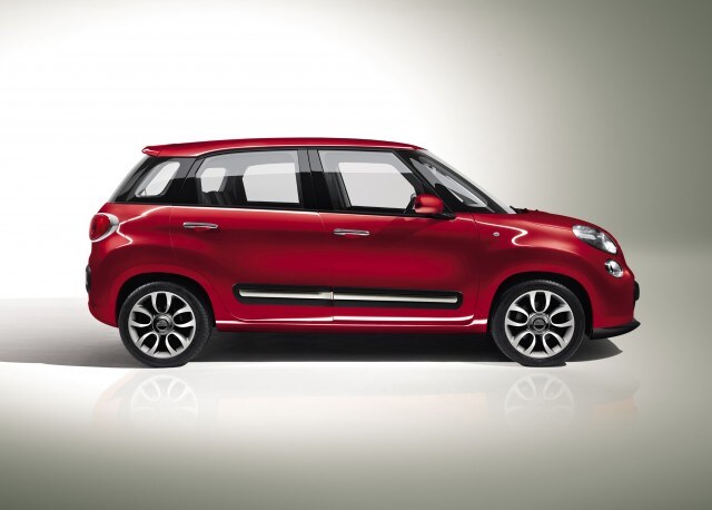 The FIAT brand released the first images of the Fiat 500L an allnew model