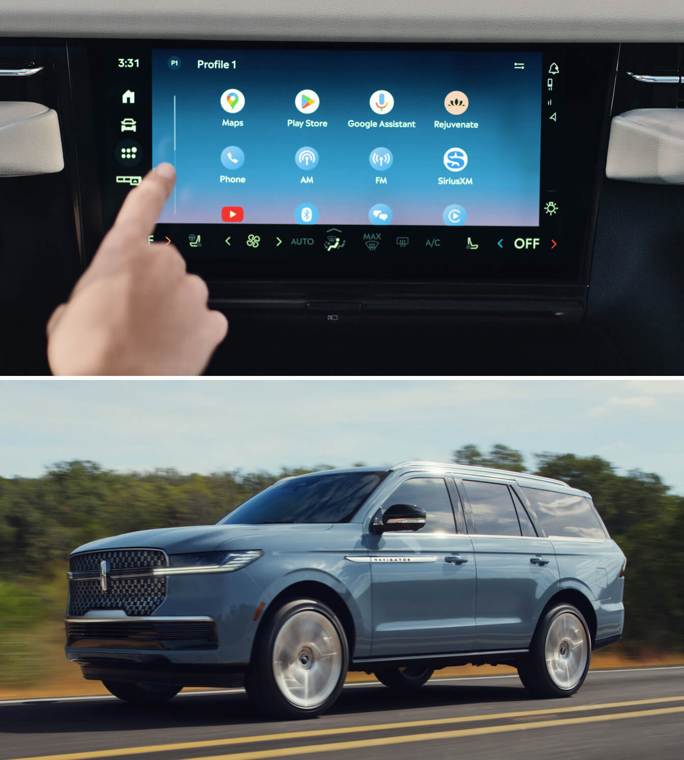 Create Your Own 2025 Lincoln Navigator Interior