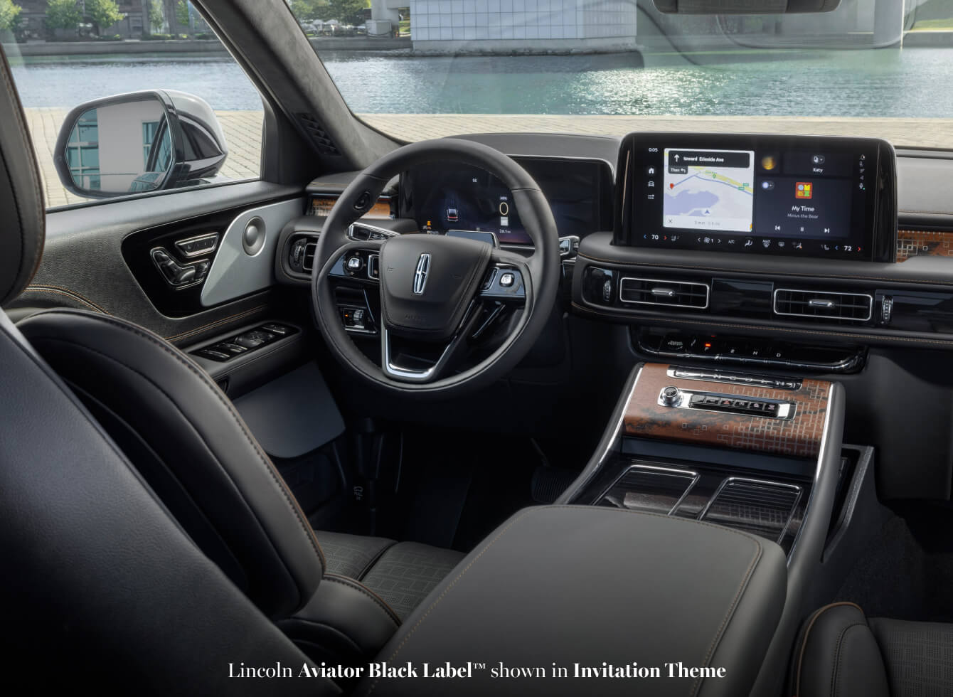 The Lincoln Aviator Black Label Interior