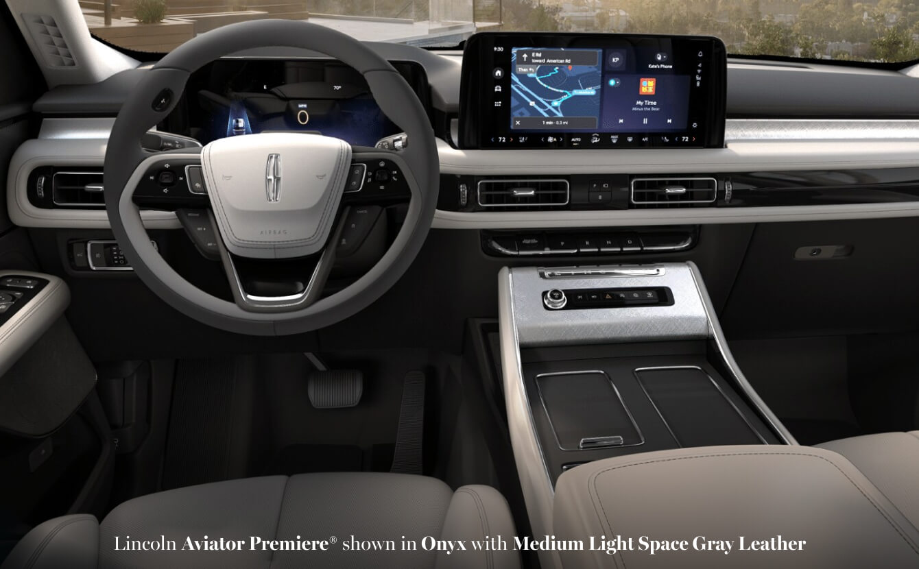 The Lincoln Aviator Premiere Interior