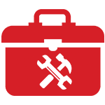 Toolkit Icon Bring your toolkit and spare tire when you return your lease, if applicable