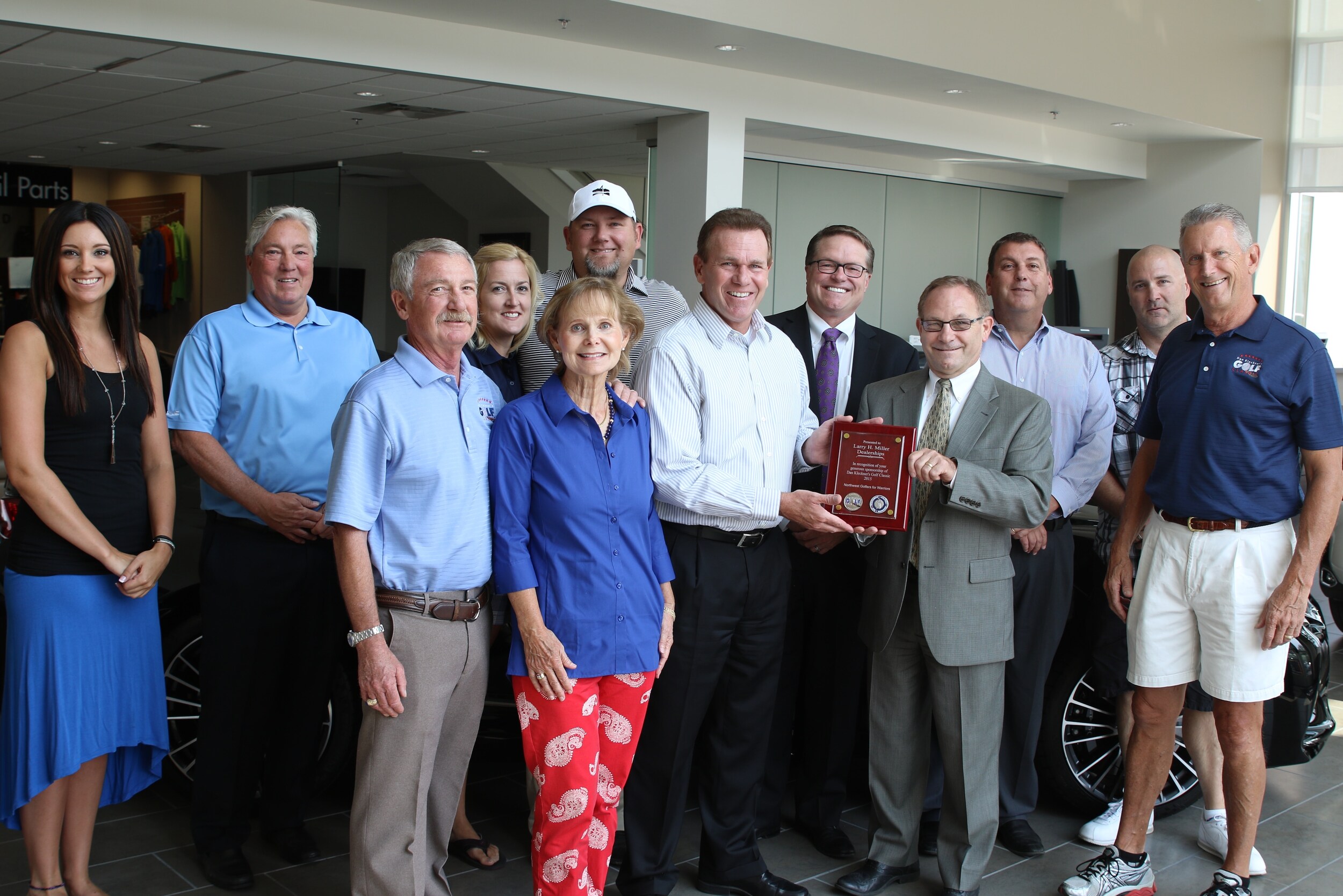 Dan Kleckner Charity presentation