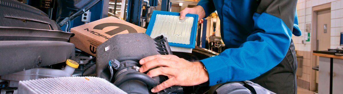 Chrysler Dodge Jeep Ram Engine Air Filter Replacement
