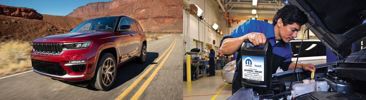 Chrysler Dodge Jeep Ram Coolant Fluid Exchange Service