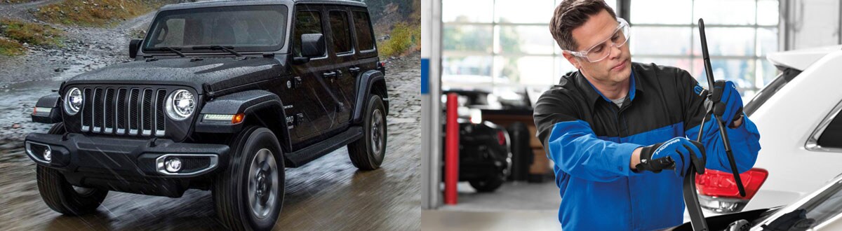 Chrysler Dodge Jeep Ram Windshield Wiper Blade Replacement Service