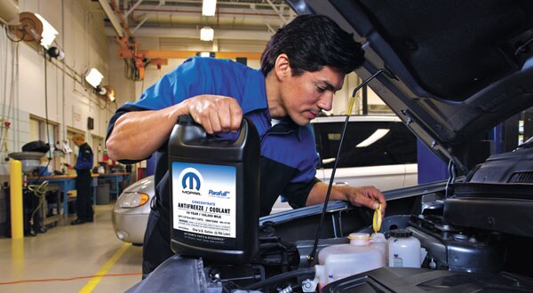 Chrysler Dodge Jeep Ram Coolant Fluid Exchange Service