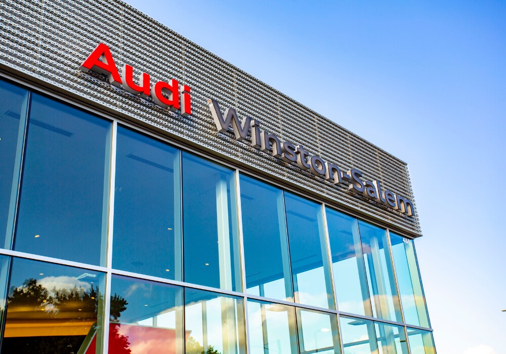 audi-certified-prewowned-vehicles-for-sale.png Storefront of Audi Winston-Salem dealership