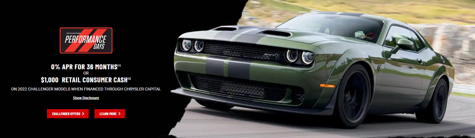 Dodge Challenger Offer