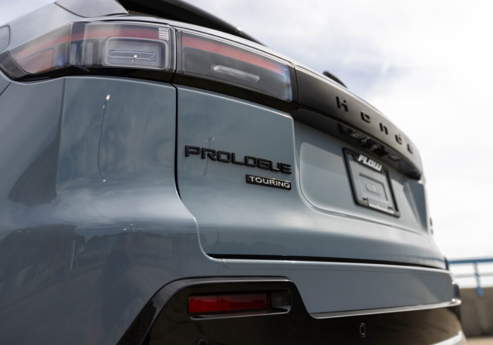 honda-prologue-touring-winston-salem.jpg Close up shot of the rear of a 2024 Honda Prologue Touring for sale in Winston-Salem, NC