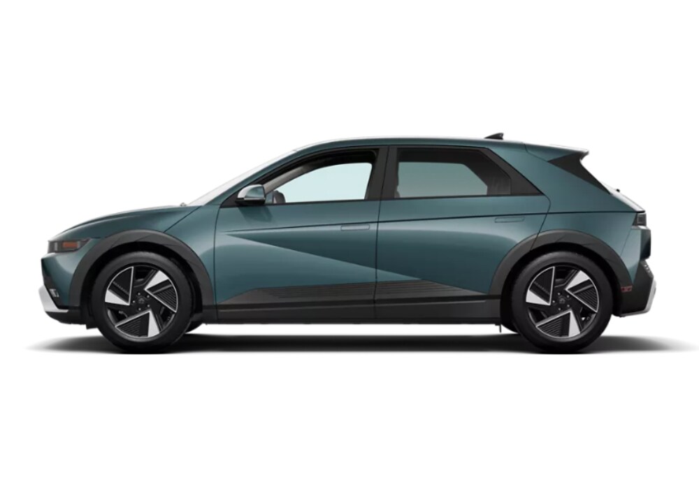 2025-hyundai-ioniq-5-interior.png Driver's side view of a 2025 Hyundai IONIQ 5 electric SUV