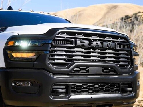 2026 RAM Chassis Cab close up view of grille