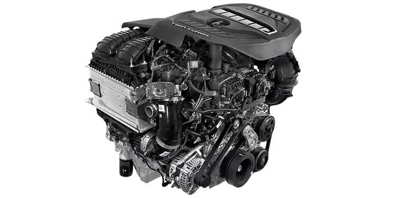 Lifted RAM 1500 Engine