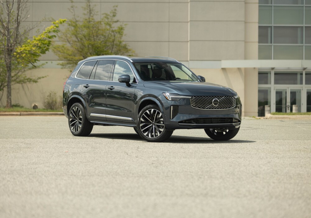 volvo-xc-90-for-sale.png Black Volvo XC90 SUV for sale parked outside of a mall in Greensboro, NC