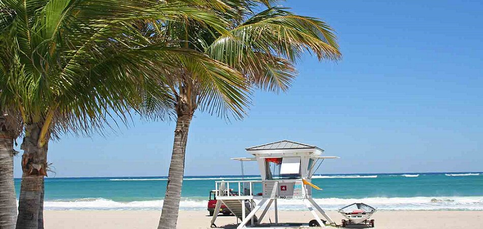 Deerfield Beach, FL Scenic view of Deerfield Beach, FL