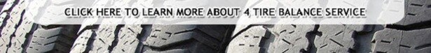 4 Tire Balance Service