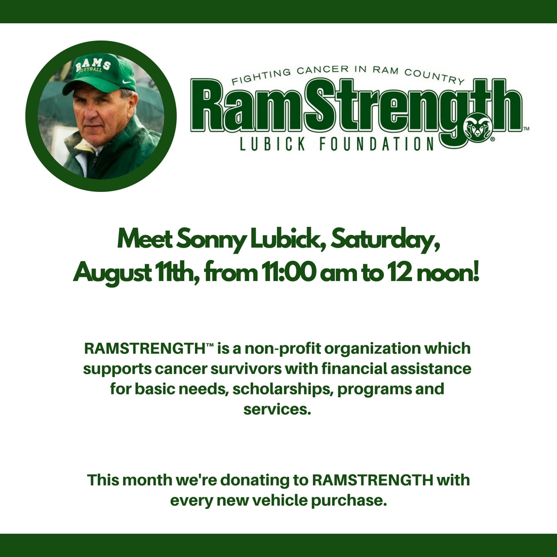 Sonny Lubick August 2018 News& Events.png