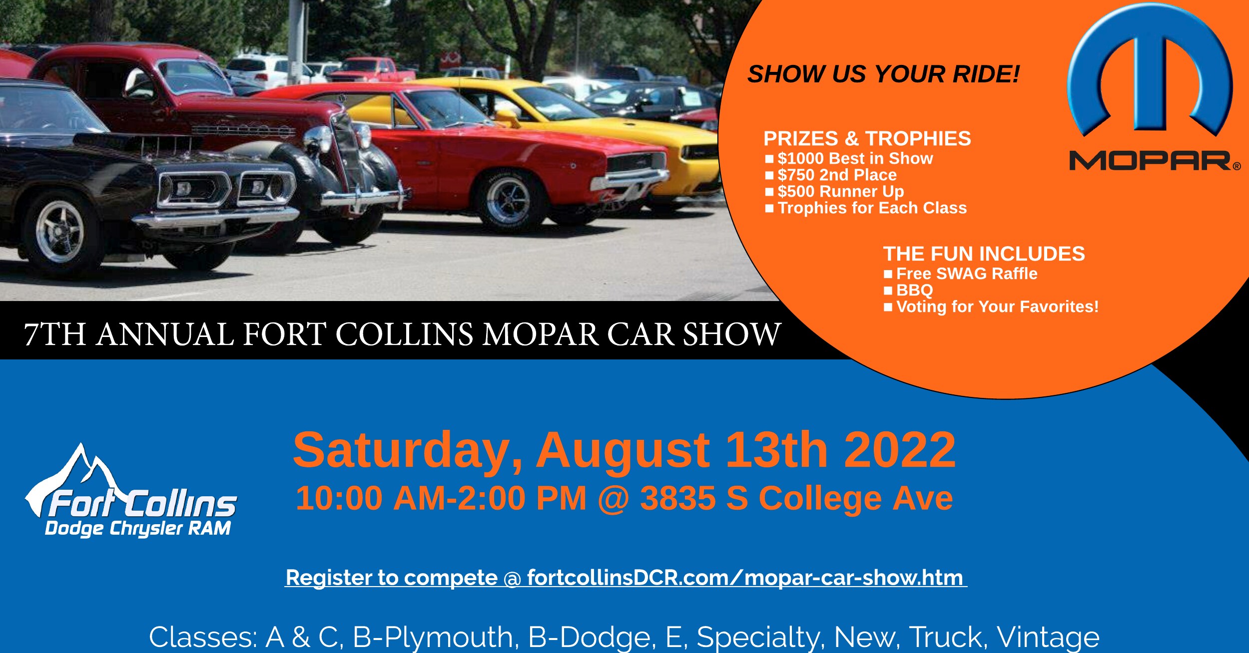 2022 Mopar Car SHow