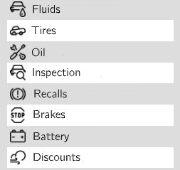 express service menu updated