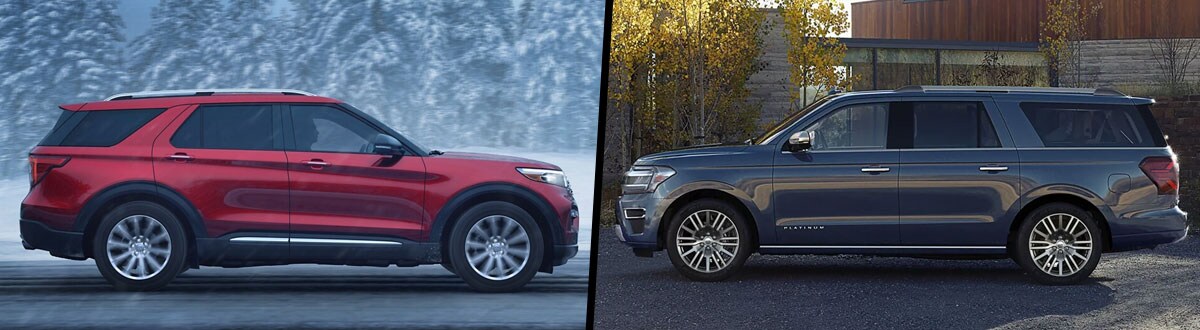 2024 Ford Explorer vs 2024 Ford Expedition