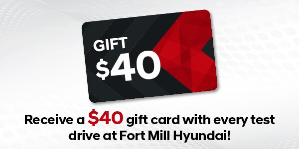 Receive a $30 Gift Card When You Test Drive a Hyundai! Receive a $30 Gift Card When You Test Drive a Hyundai!