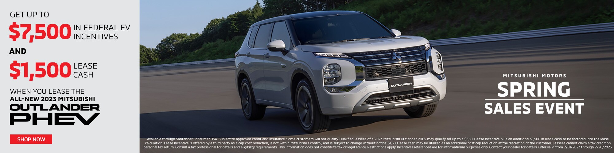 2023 Spring Sales Event Website Banners Outlander PHEV SEL Dealer e-Process.jpg