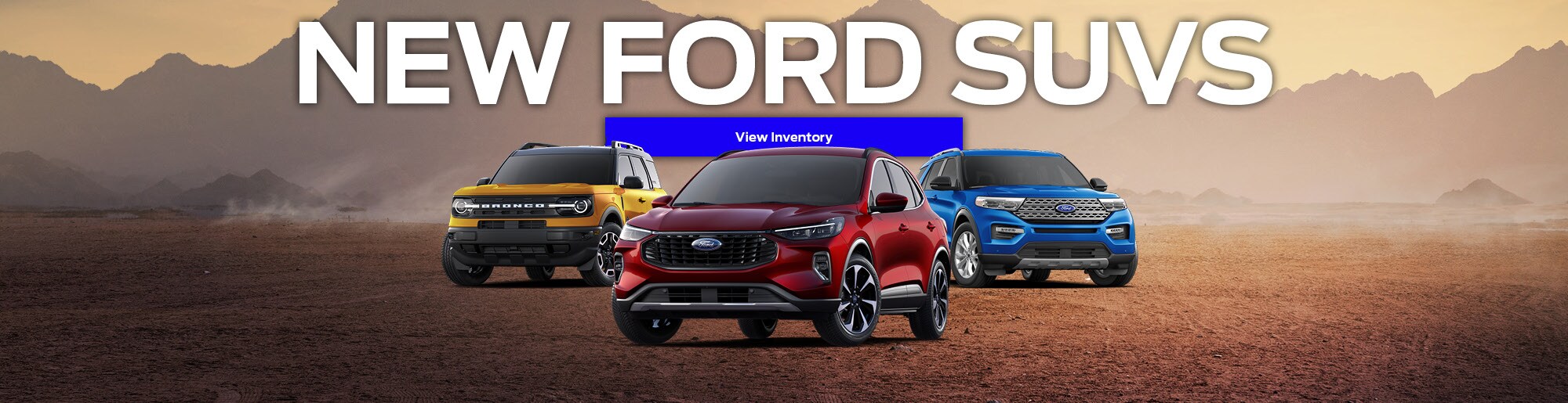 View New Ford SUV Inventory