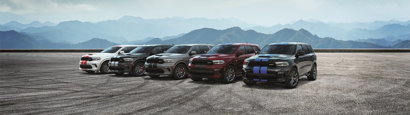 Lineup of New Dodge Durango SUVs