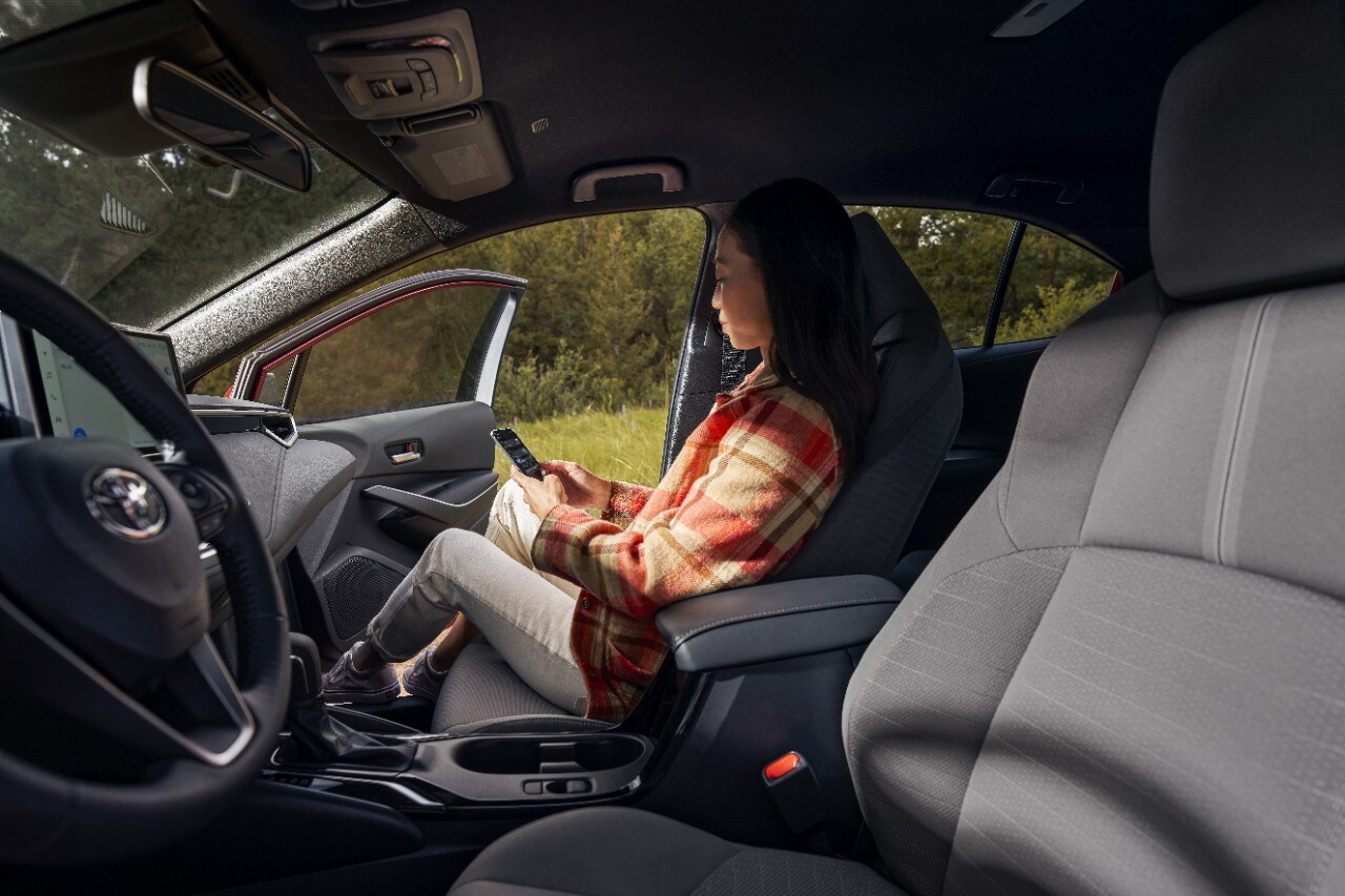 Interior of a Used Toyota