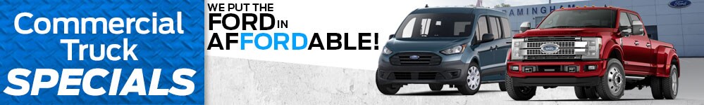 Commercial Truck Specials at Framingham Ford Commercial Truck Specials at Framingham Ford